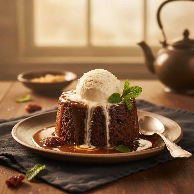 Sticky toffee Pudding